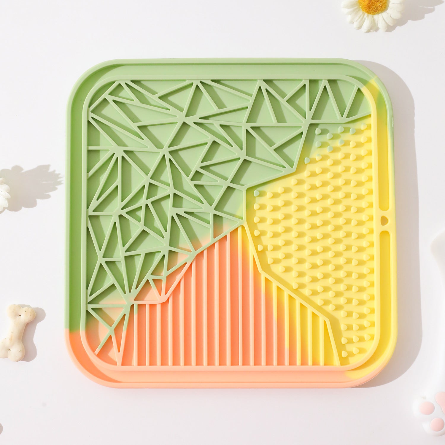 Petlivo Silicone Lick Mat Fish Gray shape variant for calm mealtime