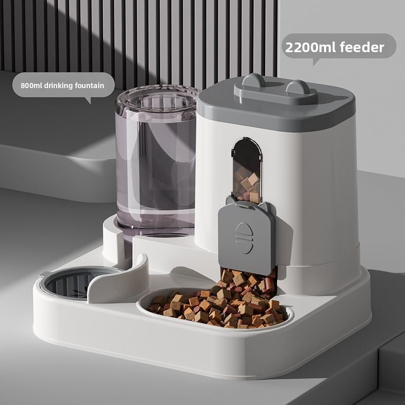 Petlivo Automatic Pet Feeder Gray color variant for modern home decor