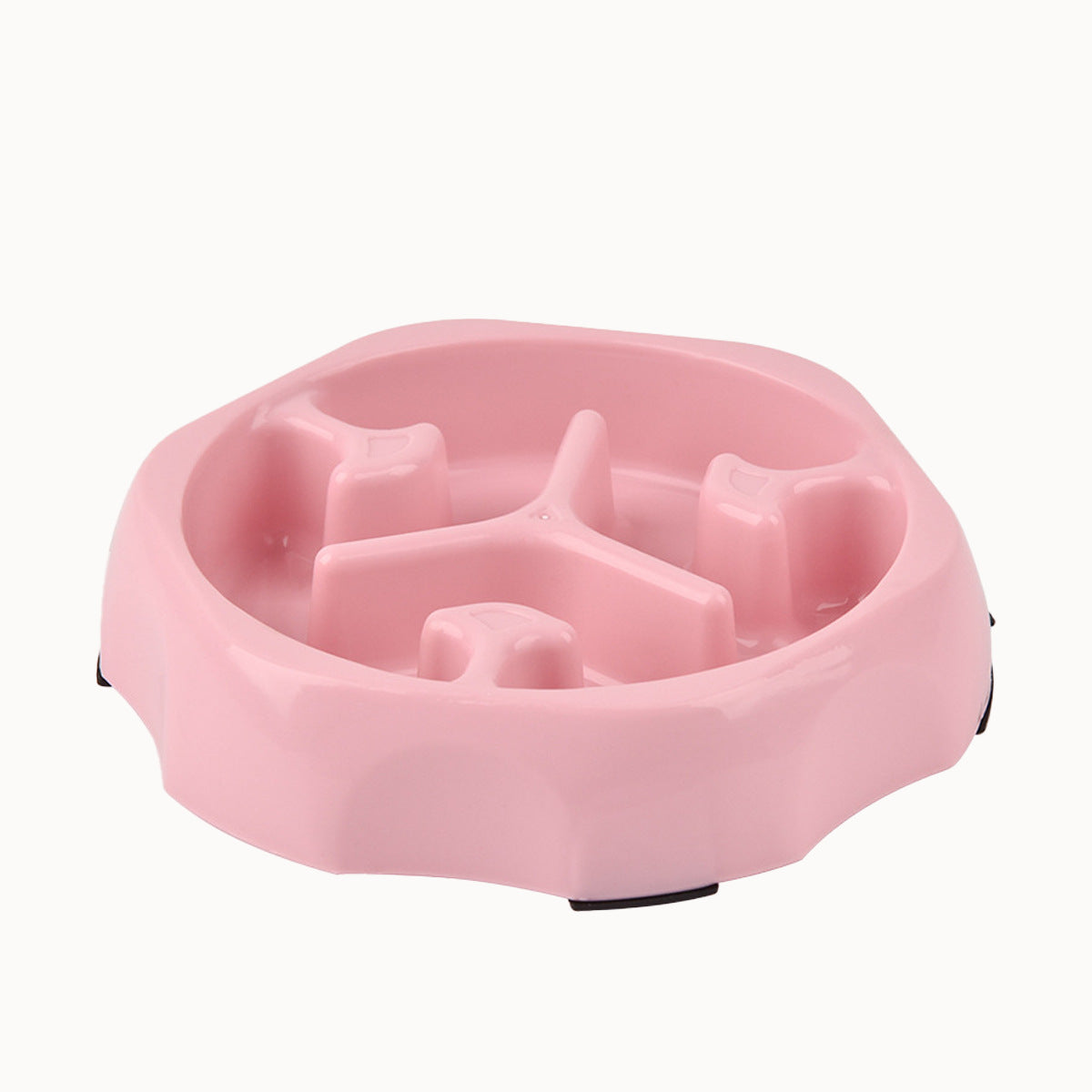 Petlivo Slow Feed Maze Bowl Pink color variant