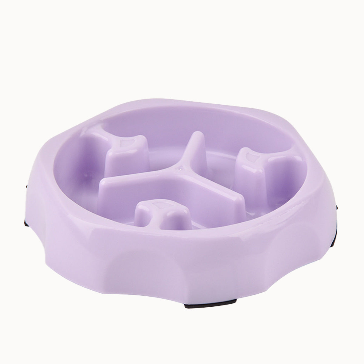 Petlivo Slow Feed Maze Bowl Purple color variant