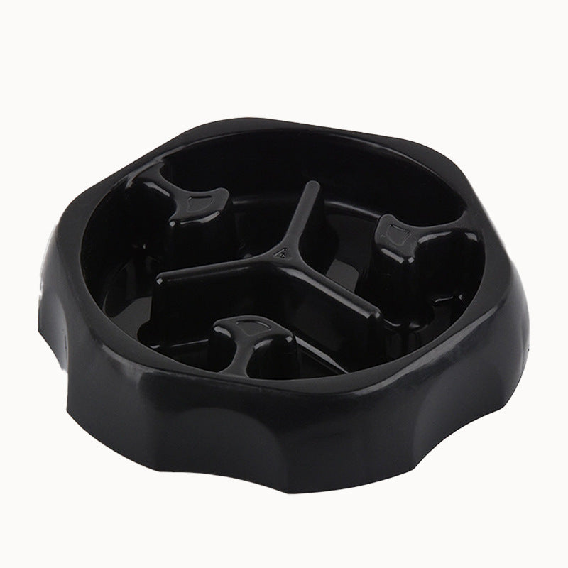Petlivo Slow Feed Maze Bowl Black color variant