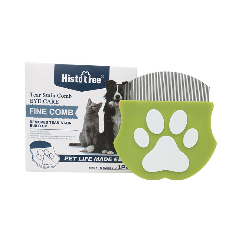 Petlivo Detangling Pet Comb Forest Green color variant