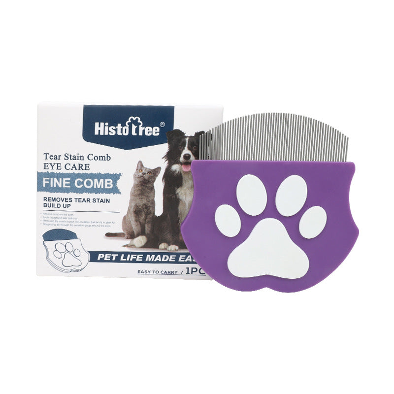 Petlivo Detangling Pet Comb Purple color variant