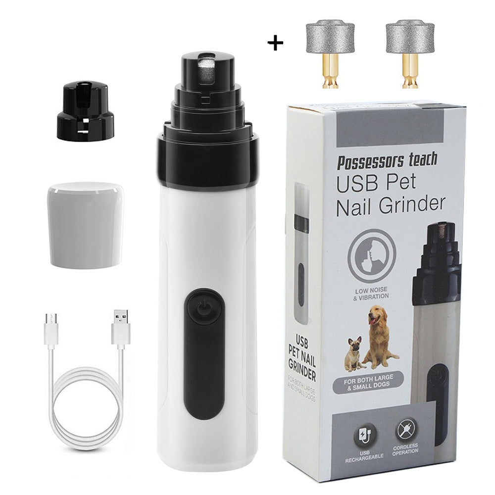 Petlivo Pet Nail Grinder bundle with 2 replacement heads