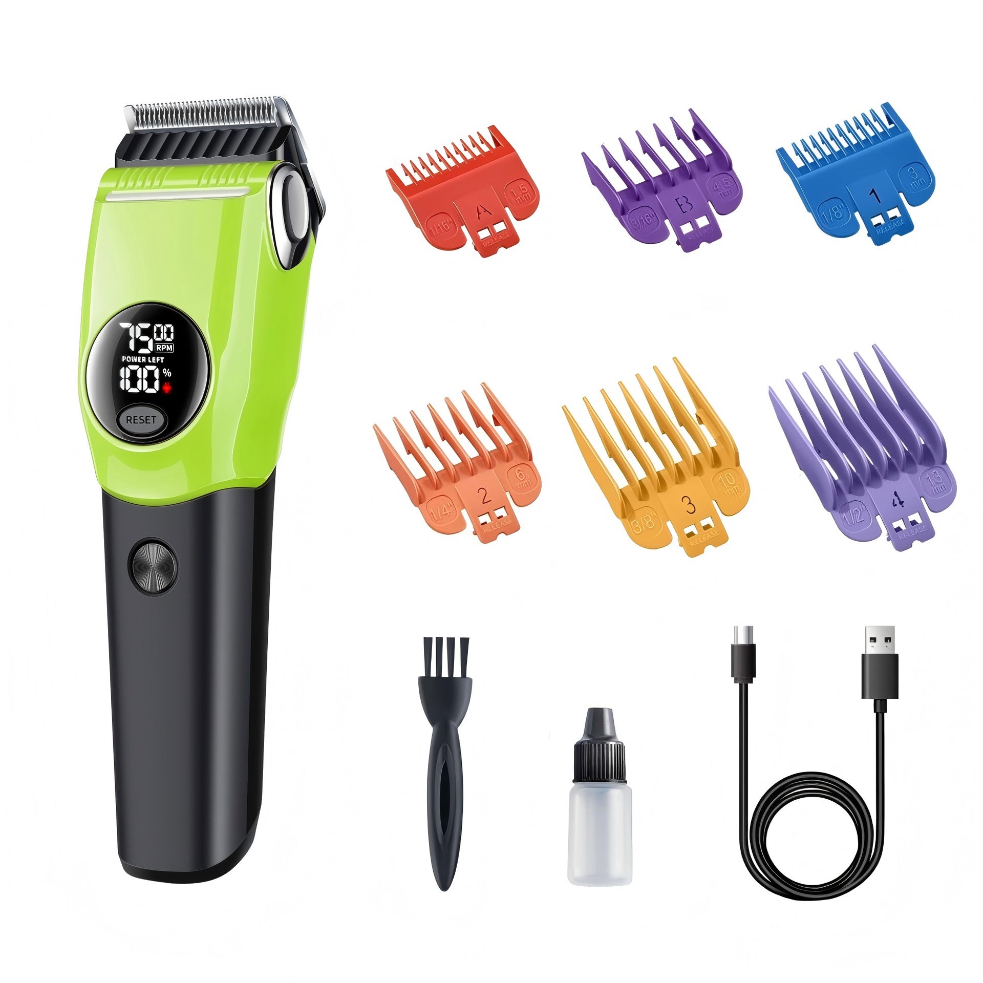 Petlivo Low-Noise Cordless Pet Hair Clipper Light Green color variant