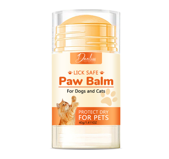 Petlivo Lick-Safe Paw Balm Stick packaging view with brand label