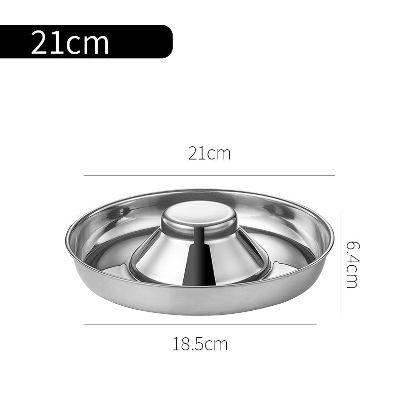 Petlivo Stainless Steel Pet Feeding Bowl 35cm size for large dog breeds