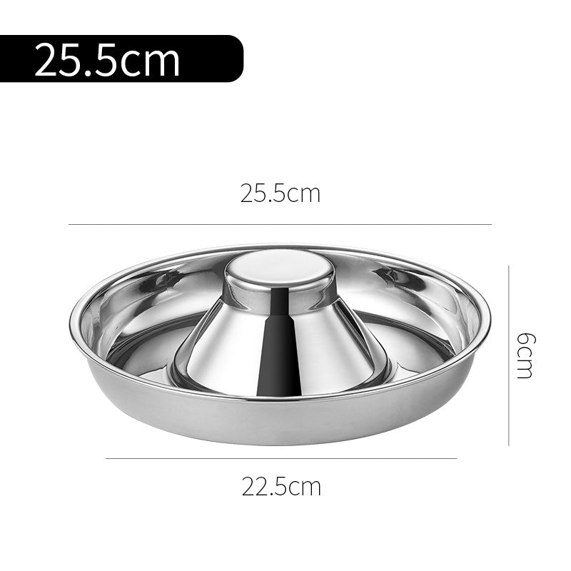 Petlivo Stainless Steel Pet Feeding Bowl 25.5cm size for cats and small dogs
