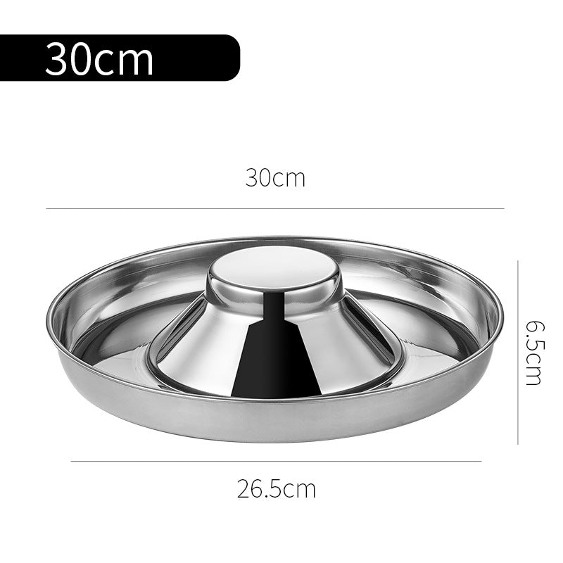 Petlivo Stainless Steel Pet Feeding Bowl 21cm size for kittens and small cats