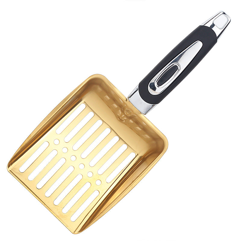 Petlivo Ergonomic Cat Litter Shovel Black color variant