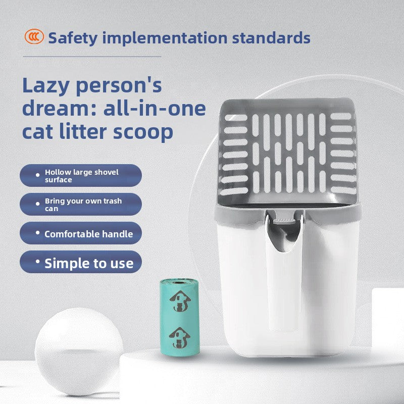 Petlivo Cat Litter Shovel with Built-In Bag Dispenser primary product view