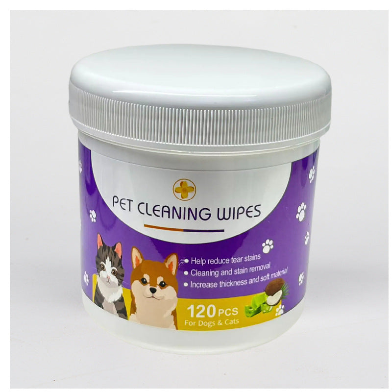 Petlivo Pet Eye Wipes aloe and panthenol formula for sensitive eye area