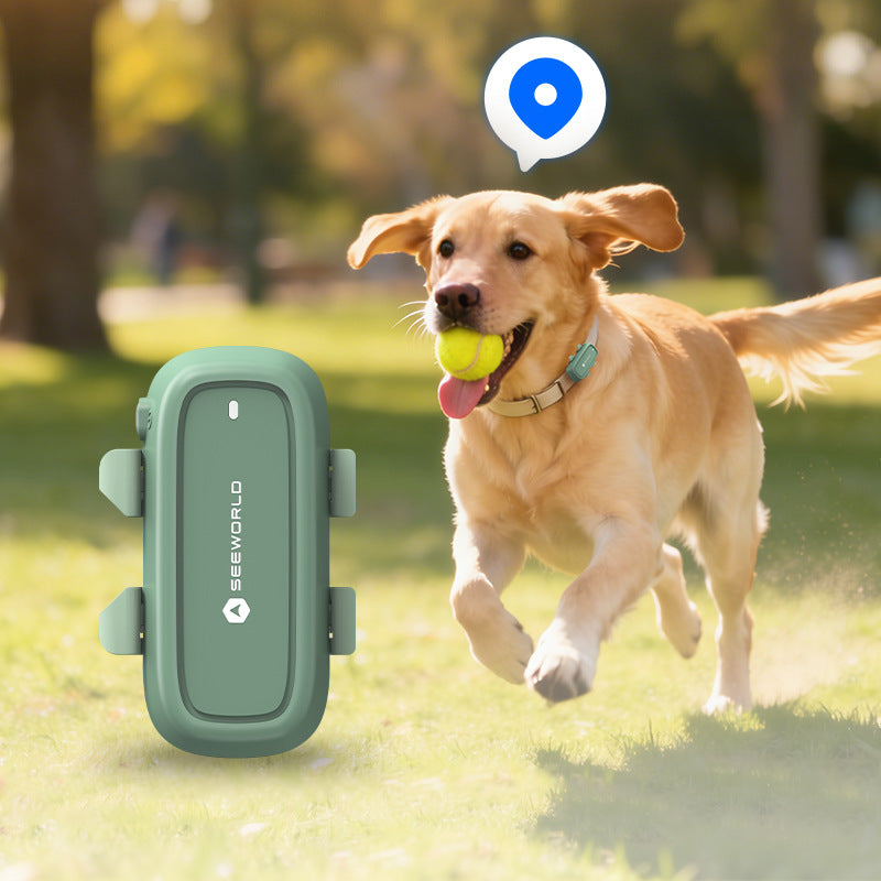 Petlivo GPS Pet Tracker companion app interface for real-time location tracking