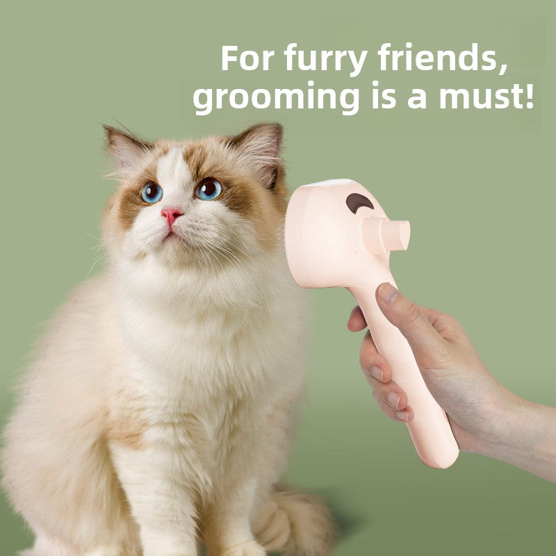 Petlivo Spray Comb with Leave-In Conditioner primary product view with stainless steel pins
