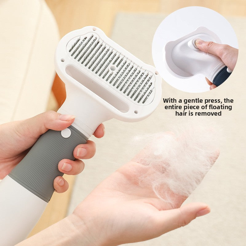 Petlivo Blow Comb Dryer 3-in-1 mode selector detail for dry brush and collect