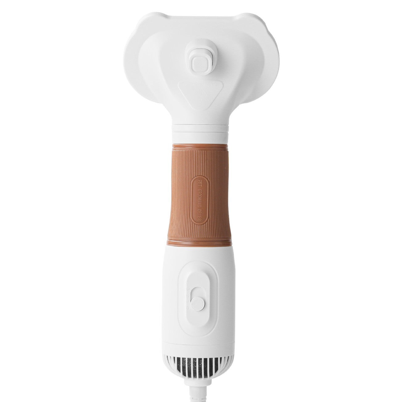 Petlivo Blow Comb Dryer sealed shed collection chamber close-up